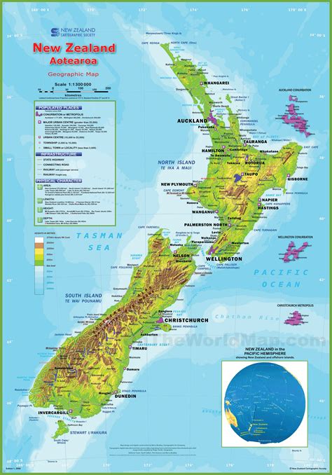 new zealand maps pdf.